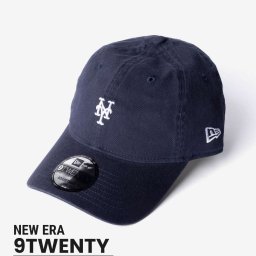 ニューエラ NEW ERA 9TWENTY 920 ナイントゥエンティー NEW YORK METS MINI LOGO WASHED ニューヨーク メッツ MLB ウォッシュドミニロゴ 60759094 キャップ ベースボールキャップ 野球 NBA ユニセックス 帽子