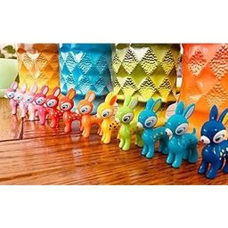 プチバビエ フィギュアマスコット 12個セット バンビ 飾り おもちゃ 小鹿 フィギア ポイント消化