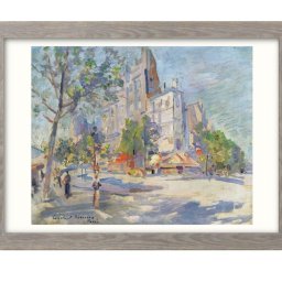 コンスタンチン アレクゼーヴィッチ コロヴィン Paris in Spring A3 サイズ ポスター アート おしゃれ 絵画 インテリア 北欧 イラスト マット紙 艶消し アートパネル 額 フレーム デザイン 壁掛け ギフト 新築祝い ディスプレイ 引越し祝い　新生活　空間デザイン 