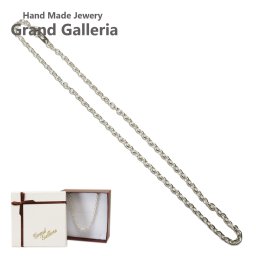 4.0mm 太い 小豆ネックレスチェーン シルバー925 小豆 ネックレス チェーン シルバーアクセサリー スターリングシルバー メンズ ユニセックス クリスマス 誕生日 男性 彼氏 お祝い 父の日 プレゼント ハンドメイド 箱入り ギフト ボックス Grand Galleria グランドガレリア
