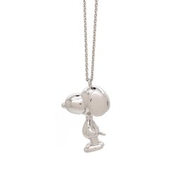 新品 MARC JACOBS マークジェイコブス ペンダント ネックレス PEANUTS ピーナッツ コラボ スヌーピー The Snoopy Small Pendant M0015258 M0015258-040 シルバー レディース ユニセックス