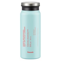 ピーコック ステンレスボトル スクリューマグタイプ 600ml ミントブルー ／水筒 キッチン用品 結婚祝い プレゼント ギフト 結婚内祝い お返し おしゃれ 友達 メッセージ のし 職場 ハイセンス 人気 出産祝い 出産内祝い 送料無料 2026 送料無料 ギフト プレゼント プチギフト 内祝い 快気祝い 出産祝い 結婚祝い 引出物 新築祝い お返し