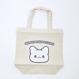サンリオ はなまるおばけ パステルPOP アップリケトートバッグ ナチュラル Sanrio