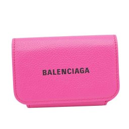 バレンシアガ BALENCIAGA カードケース 名刺入れ 594225 1IZ43 5660 CASH ACCORDEON WALLET キャッシュアコーディオンウォレット ACID FUCHSIA ピンク