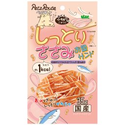 ペッツルート しっとりささみお魚サンド 35g 犬 おやつ 国産