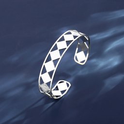 ブレスレット レディース 石なし ステンレス イエローゴールド シルバー フリーサイズ tb22022221