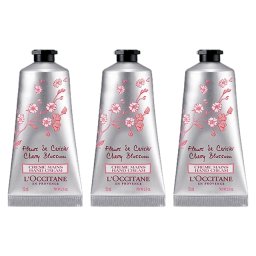 ロクシタン チェリーブロッサム ソフトハンドクリーム もっとお得な3個セット 75ml x 3  |  L'occitane  ハンドクリーム 美容グッズ コスメ化粧品 誕生日 クリスマス ホワイトデー 結婚記念日 ウエディングギフト 母の日 送別会 バレンタインデー 女性 彼女 妻奥さん 母お母