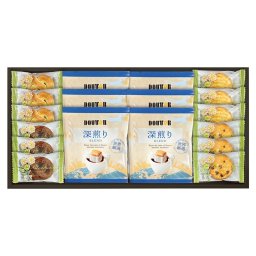 実りの秋の贈り物 ドトールコーヒと4種類のクッキー詰合せ セット内容/ドトールドリップコーヒー（7g）×6、クッキー（ミルク･メープル･チョコチップ･ショコラ）×各3