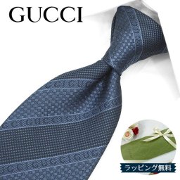 グッチ ネクタイ GUCCI ブルーグレー (8cm) ALISE　499694-4800 A31 【グッチネクタイ・ブランドネクタイ・ネクタイブランド・ブランドギフト・プレゼント・バースデー】 【20代・30代・40代・50代・おしゃれ・セール】
