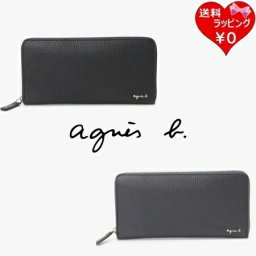 【無料ラッピング】 アニエスベー agnes b 財布 長財布 レザー ラウンドジップ ロングウォレット メンズ ブランド 正規品 新品 ギフト プレゼント 人気 おすすめ 誕生日 記念日 クリスマス 送料無料 abb521453