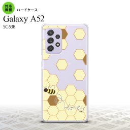 SC-53B GalaxyA52 ケース ハードケース ハニー クリア 茶 おすすめ 人気 2021年 春夏発売 nk-sc53b-1688