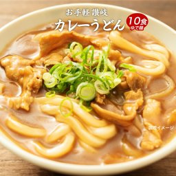 お手軽 讃岐のカレーうどん10食 讃岐うどん 送料無料 （北海道・沖縄・離島+1500円） ご当地セット 産直 福袋 得トクセール 贈答食品 グルメ プレゼント ギフト ギフトセット うどん【送料無料※北海道・沖縄除く】
