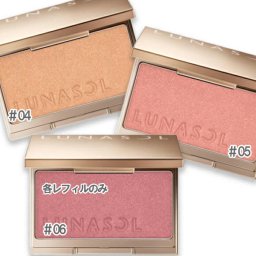 LUNASOL(ルナソル) カラーリングシアーチークス（グロウ）（2024.2月コレクション） レフィル コスメ 化粧品 デパコス ギフト プレゼント ブランド 高級 女性 人気 ラッピング ブーケ 母の日 ホワイトデー クリスマス 誕生日 キット コフレ 彼女 記念日 女友達 感謝