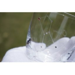 オリオン座の名入れグラス