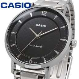 CASIO 腕時計 カシオ 時計 ウォッチ チープカシオ チプカシ クオーツ レディース ブラック メタルバンド LTP-VT04D-1A 海外モデル  [並行輸入品]