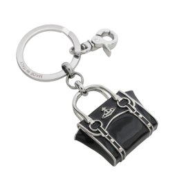 ヴィヴィアンウエストウッド VIVIENNE WESTWOOD キーリング METAL BETTY CHARM 82030111u-om000q-o101 ブラック シルバー