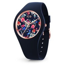 2年保証 新品 40mm ICE WATCH アイスウォッチ ICE flower アイス フラワー 腕時計 016664 Medium ミディアム メンズ レディース ユニセックス Colored grove カラードグローブ ネイビー 紺 3H