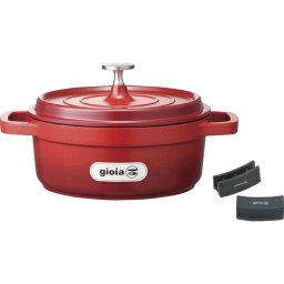 お中元 お返し 内祝い ギフト 調理用品 ジョイア キャセロール20cm・ハンドルカバーセットXC20H-RE 新築 お礼 引越し 志 仏事 送料無料