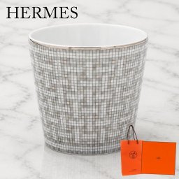 エルメス タンブラー グラス HERMES ゴブレット モザイク24 プラチナ コップ 食器 シルバー ブランド 高級 おしゃれ 人気 ギフト プレゼント 035040P
