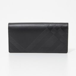 バーバリー BURBERRY MS CAVENDISH E5L 8078353 A1189 メンズ 長財布 エンボス チェック コンチネンタル ウォレット ロングウォレット シンプル バーバリ ブラン