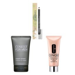 クリニーク CLINIQUE クリニーク クリーム シェイパー フォー アイ 1.2g/0.4oz ブラックダイアモンドとモイスチャー サージ オーバーナイト マスク 100ml/3.4oz とフォーメン クリーム シェーブ 125ml のセット    |  CLINIQUE  ペンシルアイライナー 美容グッズ コスメ化粧