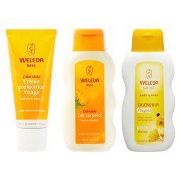 ヴェレダ WELEDA ヴェレダ カレンドラ ベビーフェイシャルクリーム 50ml とカレンドラ ベビーミルクローション 200ml とカレンドラ ベビーオイル（無香料） 200ml のセット    |  激安  WELEDA  デイクリーム 美容グッズ コスメ化粧品 誕生日 クリスマス ホワイトデー 結婚記