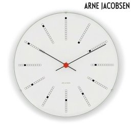 アルネ ヤコブセン 21cm クォーツ 電池式 掛時計 ブランド メンズ レディース ARNE JACOBSEN AJ43630 アナログ ホワイト 白