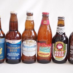 地域が生んだクラフトビール6本セット(金しゃちビールピルスナーalc5％(愛知県) 常陸野 アンバーエールalc6％(茨城県) 横浜ビール ラガーalc5％(神奈川県) ヒューガルデンホワイトalc5％(韓国) ロングボードアイランドラガーalc4.5％