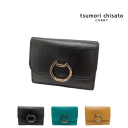【tsumori chisato CARRY】57825 ネコオコシ 折り財布 財布 さいふ サイフ ウォレット 使いやすい 普段使い レディース ギフト プレゼント ブラック 母の日