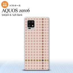 SHG04 SHG04 ZERO6 AQUOS zero6 スマホケース ソフトケース 花十時 シック 茶 メンズ レディース nk-zero6-tp1352