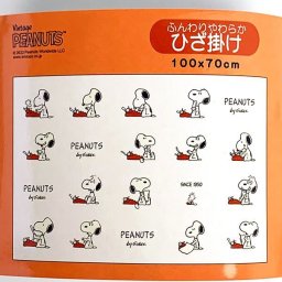 スヌーピー ひざ掛け ひざ掛け アイボリー ブランケット ウィンター あったか 洗える