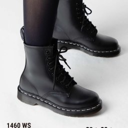 ドクターマーチン Dr.Martens 1460 WHITE Stitch 8 Hole Boots ホワイトステッチ 8ホール  24758001 ブーツ メンズ レディース シューズ