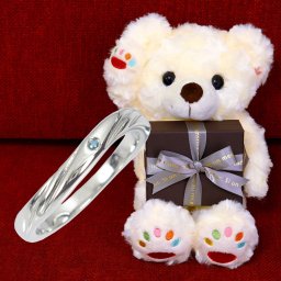 金属アレルギー対応 リング ステンレス アレルギー対応 ブルーダイヤモンド ぬいぐるみ付 くま ベア ぬいぐるみ レディース メンズ リング 指輪 アクセサリー 女性 彼氏 彼女 2026年 厄年 7月 花以外 ご褒美 ギフト プレゼント 贈り物