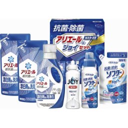 お中元 お返し 内祝い ギフト洗剤 ギフト工房 抗菌除菌・アリエール＆ジョイセットSAJ-405S  新築 お礼 引越し 志 仏事 送料無料