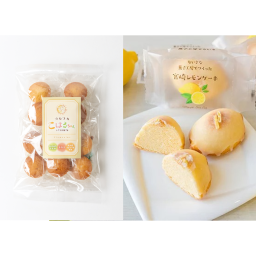 レモンケーキ4個とプチフィナンシェこはるちゃん10個入りセット