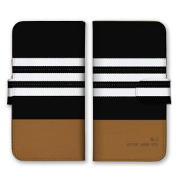 ＼全機種対応／ スマホケース 手帳型 スマホカバー 手帳タイプ スマートフォン ケース カバー ボーダー パステル モチーフ キャンパス かわいい おしゃれ カードホルダー付き カード収納 合皮 合成レザー