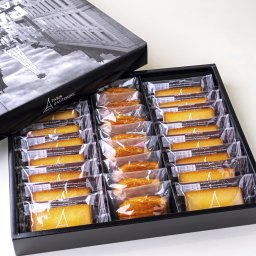 焼菓子ギフト 『サントシャペル』24個入｜黄金のフィナンシェ メープルマドレーヌ 詰め合わせ｜個包装 ギフト お歳暮 内祝い お礼 職場 法人 贈答用｜熨斗 ラッピング メッセージカード対応｜パリ・ドートンヌ
