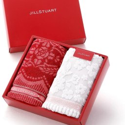 ジルスチュアート JILL STUART フェイスタオル 2枚セット 