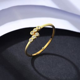 リング キュービックジルコニア ホワイト シルバー925 イエローゴールド おしゃれ 可愛い かわいい フリーサイズ cr20091506