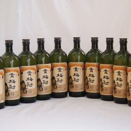 紀州貴梅酎 梅酒スピリッツ25度 中野BC(和歌山県)720ml×10