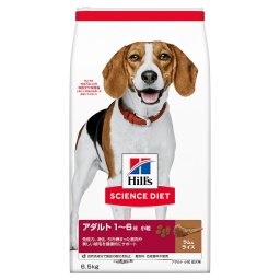 サイエンス ダイエット アダルト ラム＆ライス 小粒 成犬用 1～6歳 チキン 6.5kg ヒルズ ドッグフード ドライフード 総合栄養食 着色料 香料不使用