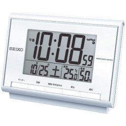 【送料無料・包装無料・のし無料】セイコー 電波目覚まし時計 SQ698S(A5) ギフト 敬老の日 入学祝い 卒業祝い 就職祝い 結婚祝い 誕生日 出産祝い 引越祝い 香典返し 新盆 初盆 御礼 お中元 内祝い 快気祝い ご挨拶 志 法事