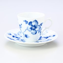 リチャードジノリ ジノリ1735 Richard Ginori ローズブルー コーヒーカップ＆ソーサー 120ml 洋食器 002RG00FPT301 125130 洋食器 送別会 誕生日 お中元 還暦祝い 結婚祝い 結婚式 高級 父の日 母の日 ホワイトデー