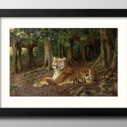 ゲーザ ヴァシュタグ 横になる虎 A3 サイズ ポスター アート おしゃれ 絵画 インテリア 北欧 イラスト マット紙 艶消し アートパネル 額 フレーム デザイン 壁掛け ギフト 新築祝い ディスプレイ 引越し祝い　新生活　空間デザイン 