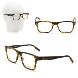 ゼニア フレームのみ ZEGNA EZ5240-H/V 055 56 Ermenegildo Zegna エルメネジルド・ゼニア メガネ 眼鏡 ハバナ キャメル
