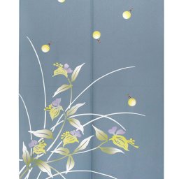 メール便無料 暖簾 のれん 85x150cm「ほたる」95145 日本製  間仕切り カーテン タペストリー 目隠し 玄関 階段 洗面所 キッチン 台所 部屋 仕切り 棚 パントリー