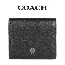 送料無料 コーチ COACH アウトレット メンズ 誕生日 財布 コインケース CW361 QB/BK(ブラック) ブラック