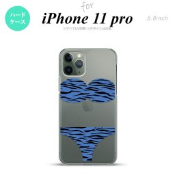 iPhone11Pro iPhone11 Pro スマホケース ハードケース 虎柄パンツ 青 メンズ レディース nk-i11p-571