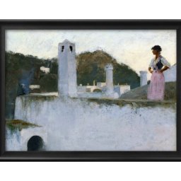 ジョン シンガー サージェント カプリ島の眺め A3 サイズ ポスター アート おしゃれ 絵画 インテリア 北欧 イラスト マット紙 艶消し アートパネル 額 フレーム デザイン 壁掛け ギフト 新築祝い ディスプレイ 引越し祝い　新生活　空間デザイン 
