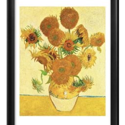 フィンセント ファン ゴッホ ひまわり A3 サイズ ポスター アート おしゃれ 絵画 インテリア 北欧 イラスト マット紙 艶消し アートパネル 額 フレーム デザイン 壁掛け ギフト 新築祝い ディスプレイ 引越し祝い　新生活　空間デザイン 
